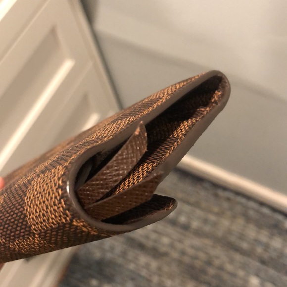 100% authentic Louis Vuitton Damier ebene canvas wallet - Picture 6 of 6